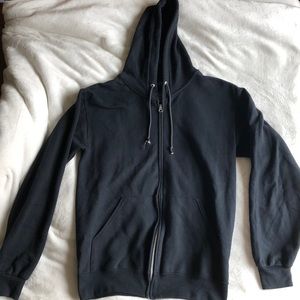 Black zip up